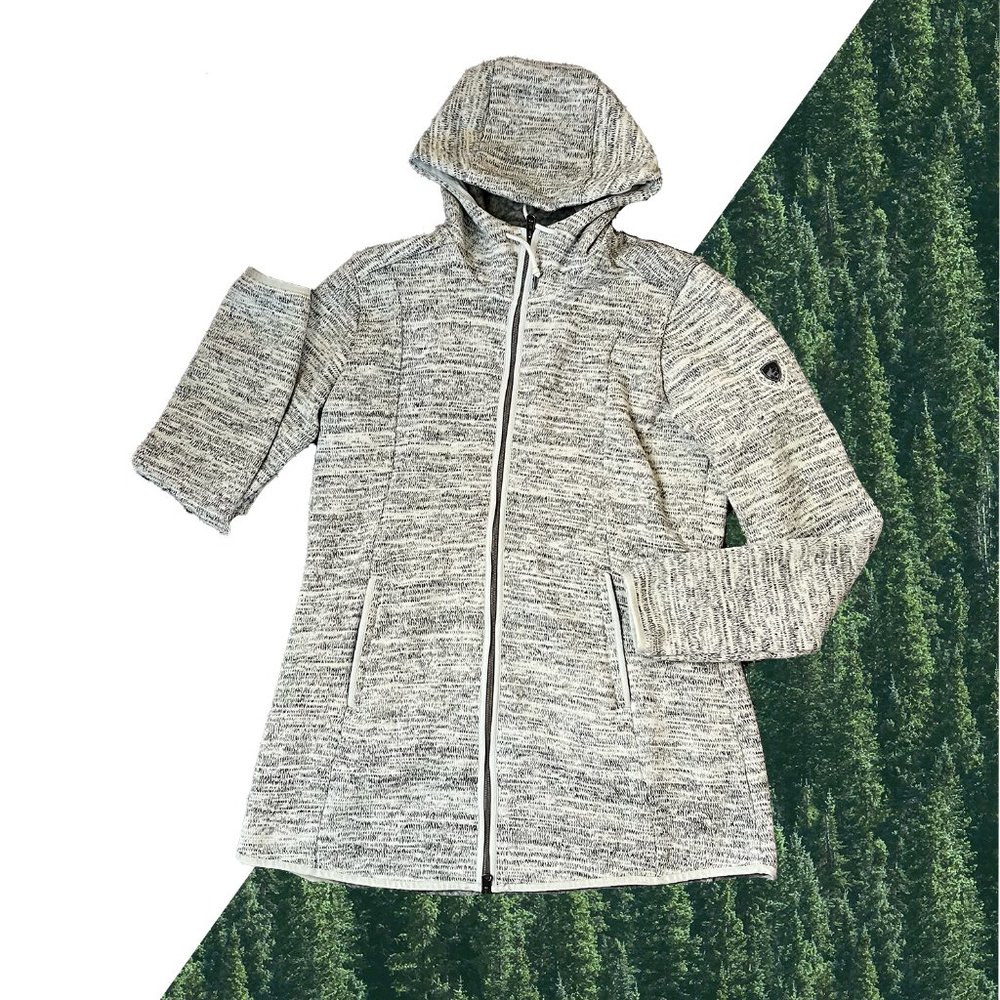 Kuhl Ascendyr Long Jacket Women's Grey Size Large